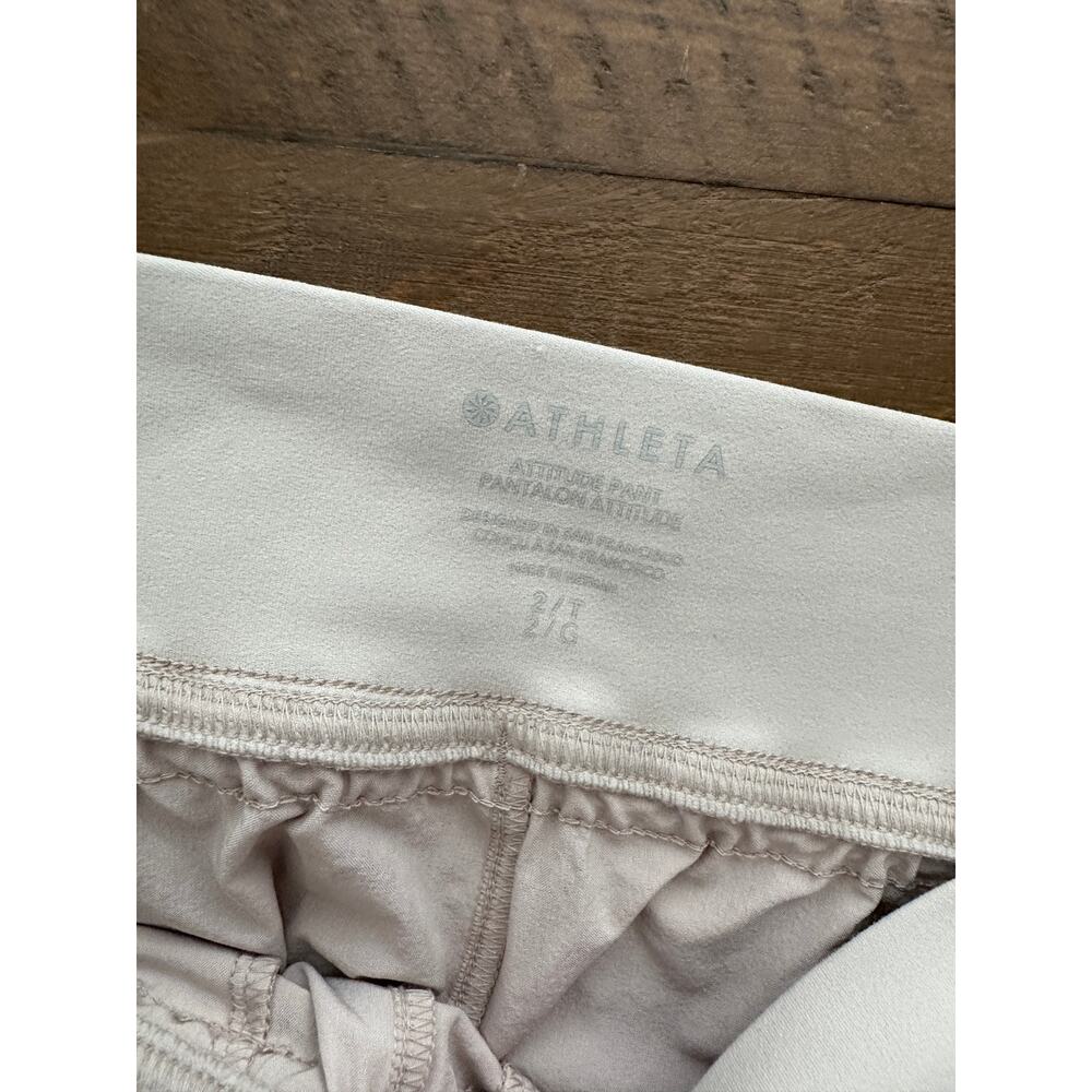 Athleta Attitude Pant Abalone Size 2T Womens - Picture 5 of 5
